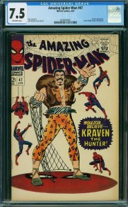 Amazing Spider-Man #47 (Marvel, 1967) CGC 7.5