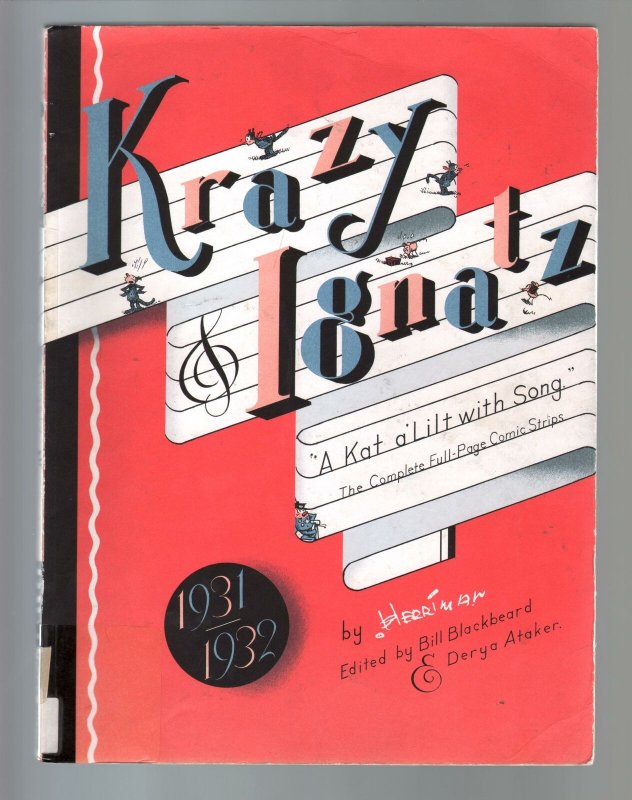 Krazy + Ignatz: A Kat a'Lilt with Song-1931-1932-TPB-trade