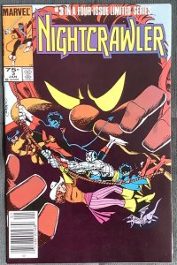 Nightcrawler #3 Newsstand Edition (1986, Marvel) NM