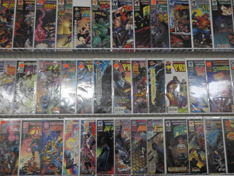 Huge Lot 170+ Comics W/ Mantra, Night Man, Prime+ Avg VF Condition