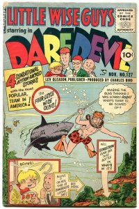 Daredevil #127 1955- Shark cover- Little Wise Guys VG