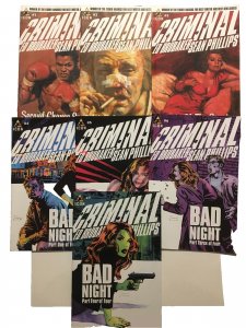 Criminal #1 #2 #3 #4 #5 #6 #7 Vol 2 Complete Lot Brubaker Phillips 2008 Amazon