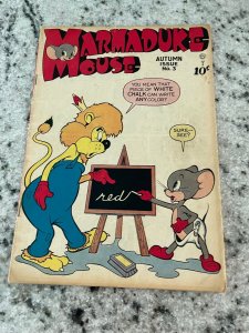 Marmaduke Mouse # 3 VG Golden Age Comic Book Funny Animal Lion Quality 14 J847