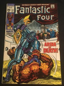 THE FANTASTIC FOUR #93 Fine Condition