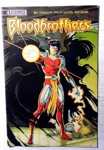 Bloodbrothers #4 (1989) Eternity Comics 1st Print Comic Book
