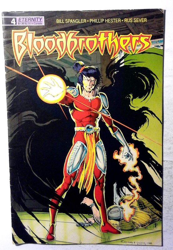 Bloodbrothers #4 (1989) Eternity Comics 1st Print Comic Book