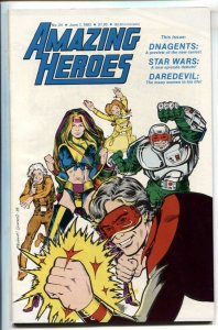 AMAZING HEROES #24 1983 - comics - DNAgents - Star Wars - Daredevil