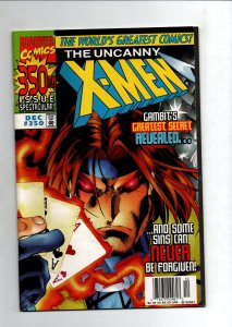 Uncanny X-men #350 Newsstand - Gambit Origin - 1997 - NM
