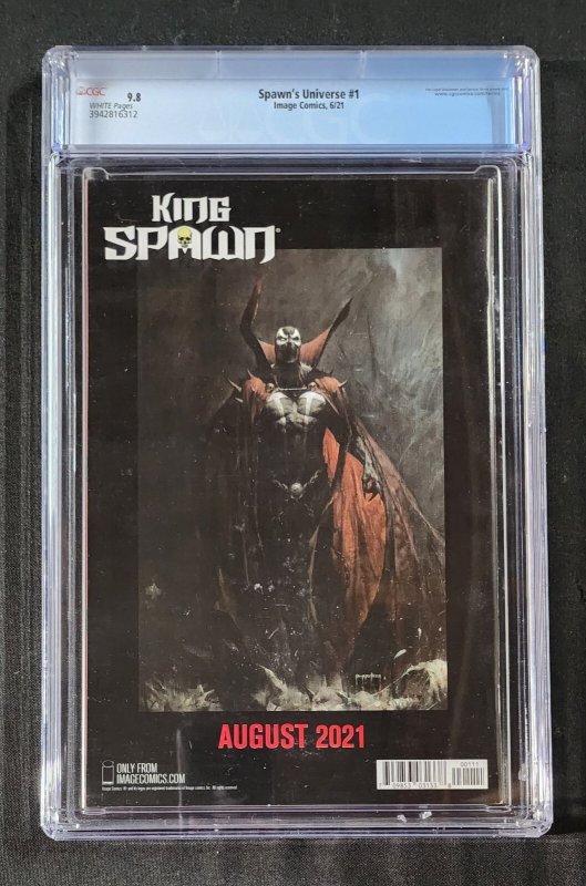 Spawn's Universe #1 - Todd McFarlane/J. Scott Campbell Cover (CGC 9.8) 2021