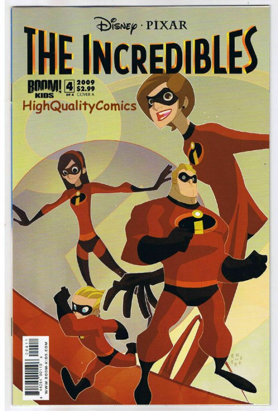 The INCREDIBLES #4, NM, Dash, Mirage, Movie, Syn, 2009, more in store