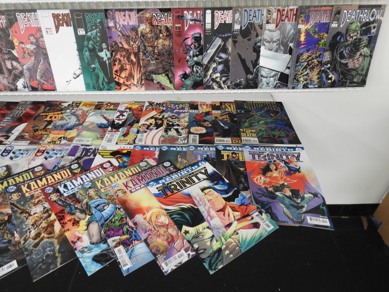 Huge Lot 170+ Comics  W/ Sandman, Deathblow, Trinity+ Avg VF Condition!!