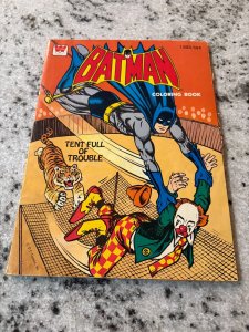 Batman Coloring Book Whitman Book Tent Full Of Trouble DC Comics 1 J391