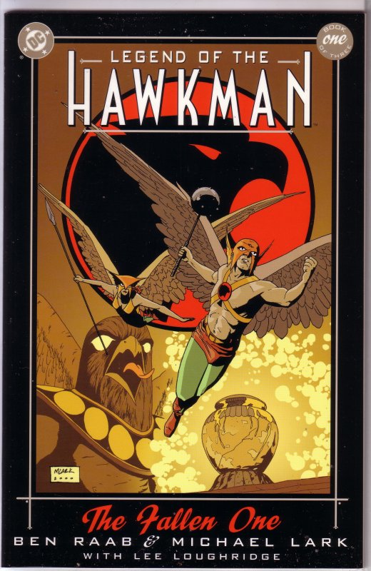 Legend of the Hawkman #1-3 (complete set) Raab/Lark 2000 DC