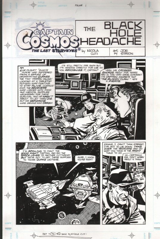 Captain Cosmos The Last Starveyer -2004-Nicola Cuti-Joe Staton-rockets-robots-FN