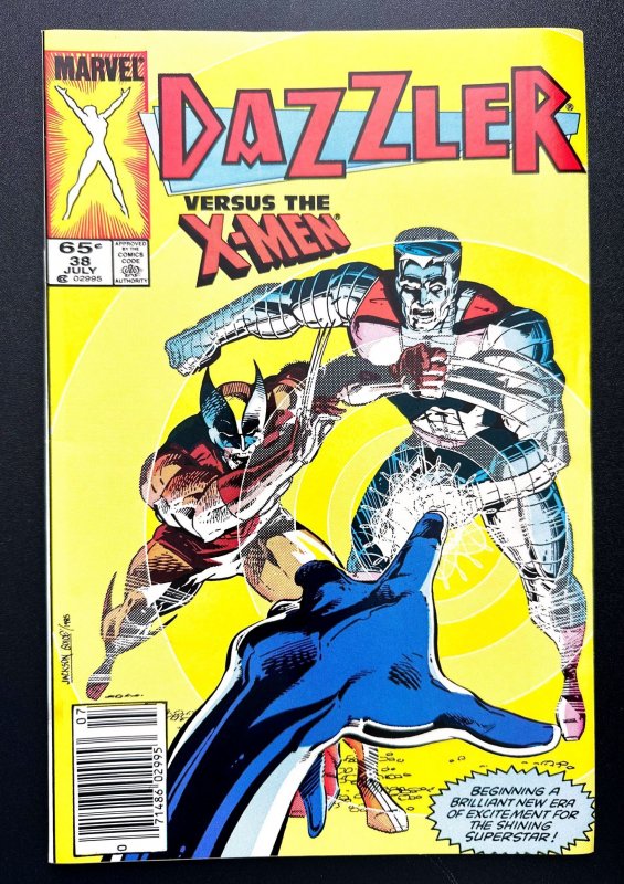 Dazzler #38 (1985) KEY New Costume - Newsstand - VF/NM