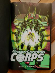 Green Lantern Corps Vol.3 (DC Comics 2014) HARDCOVER Willpower / Graphic Novel