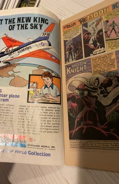 Marvel Spotlight #28 (1976)first app of moonlight mid grade