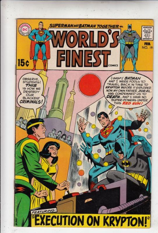 World's Finest #191 (Feb-70) NM- High-Grade Superman, Batman, Robin