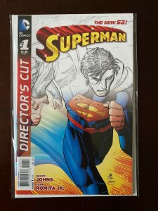 Superman by Geoff Johns and John Romita directors cut 8.0 VF (2014) 