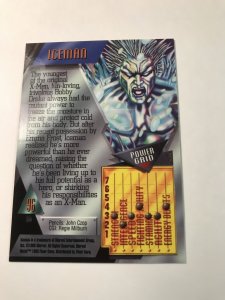 ICEMAN #96 card : Marvel Metal 1995 Fleer Chromium; NM/M Avengers, X-men, base