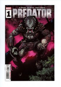 PREDATOR #1  (2022) MARVEL COMICS DAVID FINCH VARIANT