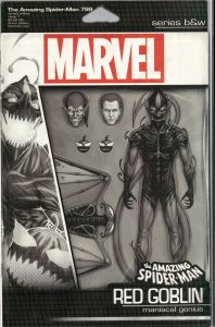 The Amazing Spider-Man #799 Christopher Variant Cover (2018) Spider-Man