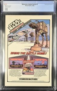 Wolverine Limited Series #2 1982 Marvel Comics CGC 9.4 1st Yukio White Pages 007