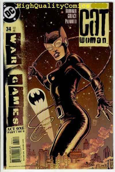 CATWOMAN #34, NM+, Mr Freeze, Ed Brubaker, Femme Fatale, 2002, more in store