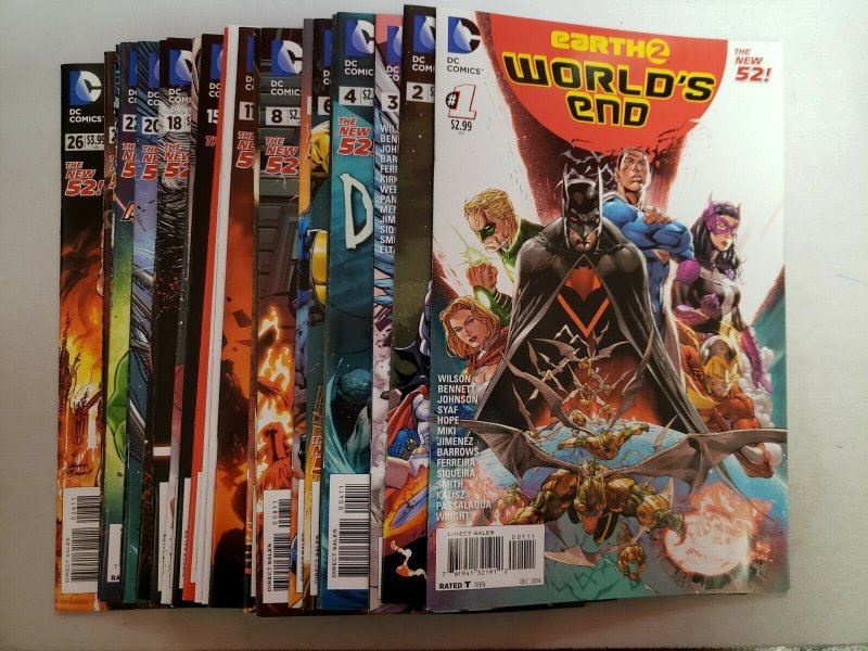 Earth 2 World's End (DC 2014) #1-26 COMPLETE RUN N52 