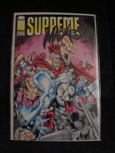 Supreme #16 Supreme Madness Pt 4 Centerfold Poster by John Stinsman Rob Liefeld