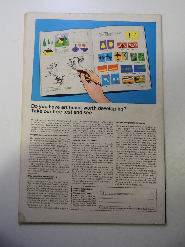 The Silver Surfer #14 (1970) VG+ Condition moisture stain bc