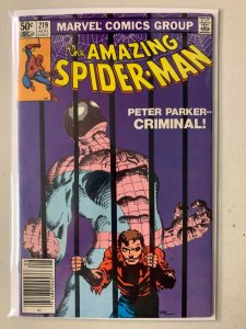 Amazing Spider-Man #219 newsstand 6.0 (1981)