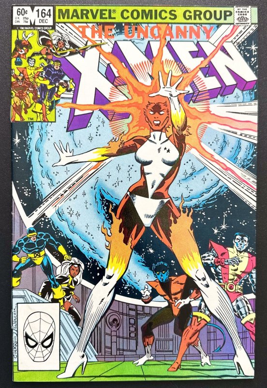 The Uncanny X-Men #164 (1982) 1st app Binary VF