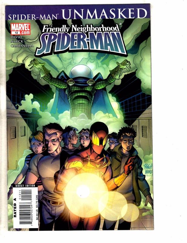 Lot Of 7 Friendly Neighborhood Spider-Man Marvel Comics # 7 8 9 10 11 12 13 J235