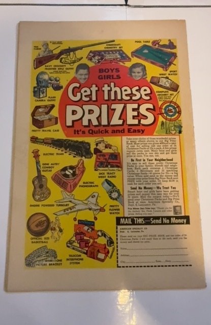 MYSTIC ATLAS #42  VG 1955 POST-COD 5 GREAT STORIES,ALIENS, MUMMYsmall tape pull