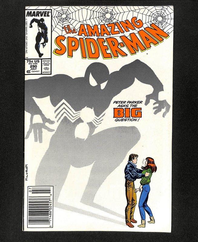 Amazing Spider-Man #290 Newsstand Variant