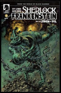 Sherlock Frankenstein #3 (Dec 2017, Dark Horse) 9.4 NM