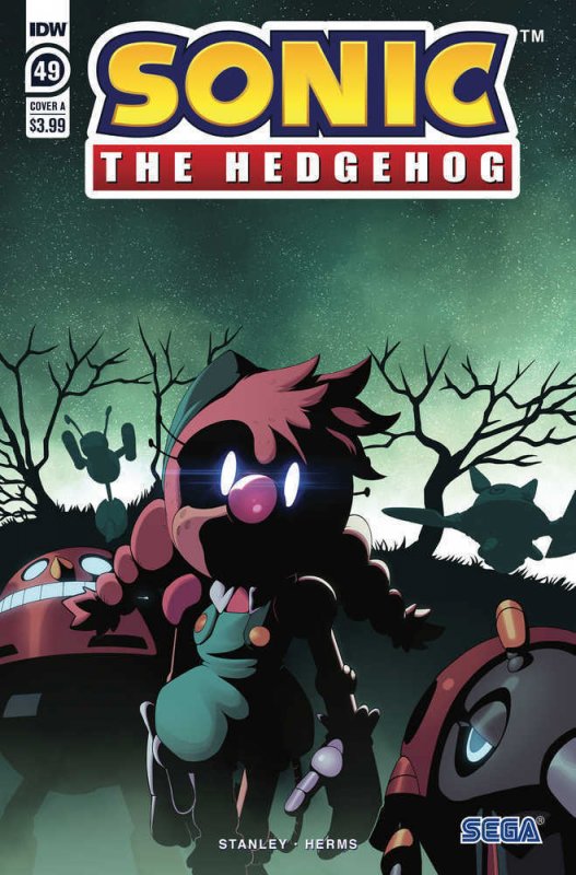 Sonic The Hedgehog #49 Cover A Adam Bryce Thomas 