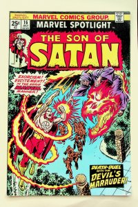 Marvel Spotlight #16 Son of Satan (Jul 1974, Marvel) - Good+