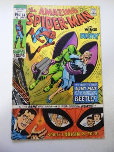 The Amazing Spider-Man #94 (1971) GD Condition centerfold detached