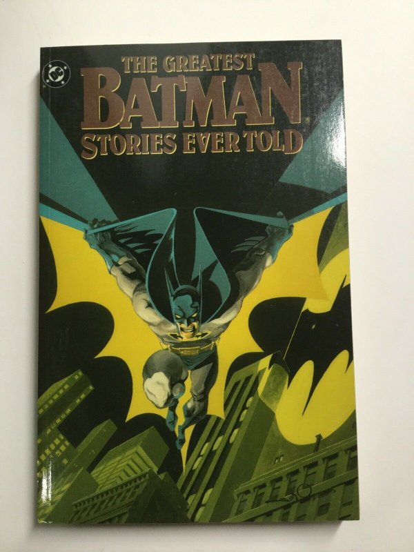 Greatest Batman Stories Ever Told First 1st Print Tpb Softcover Sc Nm Dc Comics