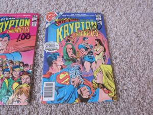 Superman presents the Krypton Chronicles #1 & #3 VF (8.0) 2 comics (662J)