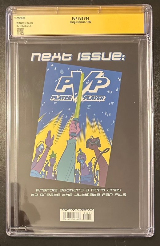 (2005) PVP (VOL 2) #14 CGC SS 9.2 Signed by RYAN OTTLEY! INVINCIBLE APPEARANCE!