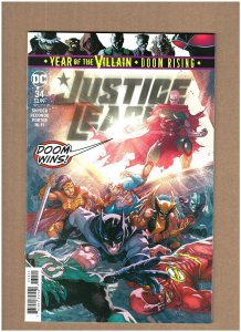 Justice League #34 DC Comics 2019 Year of the Villain Doom Rising NM- 9.2 