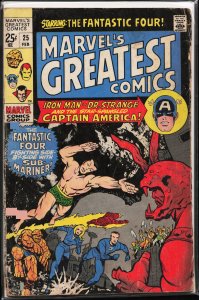 Marvel's Greatest Comics #25 (1970) Fantastic Four