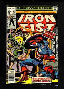 Iron Fist #12 Captain America!