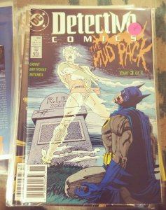 DETECTIVE COMICS  # 606  BATMAN 1989  DC  the mud pack pr 3 clayface JASON ROBIN 