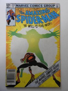 The Amazing Spider-Man #234 (1982) VG Condition moisture stain