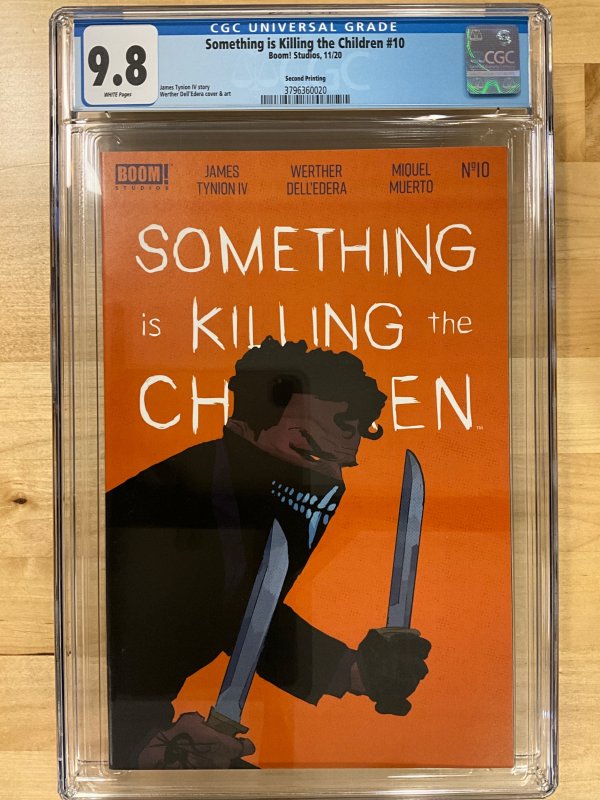 Something is Killing the Children #10 Second Print Cover (2020) CGC 9.8