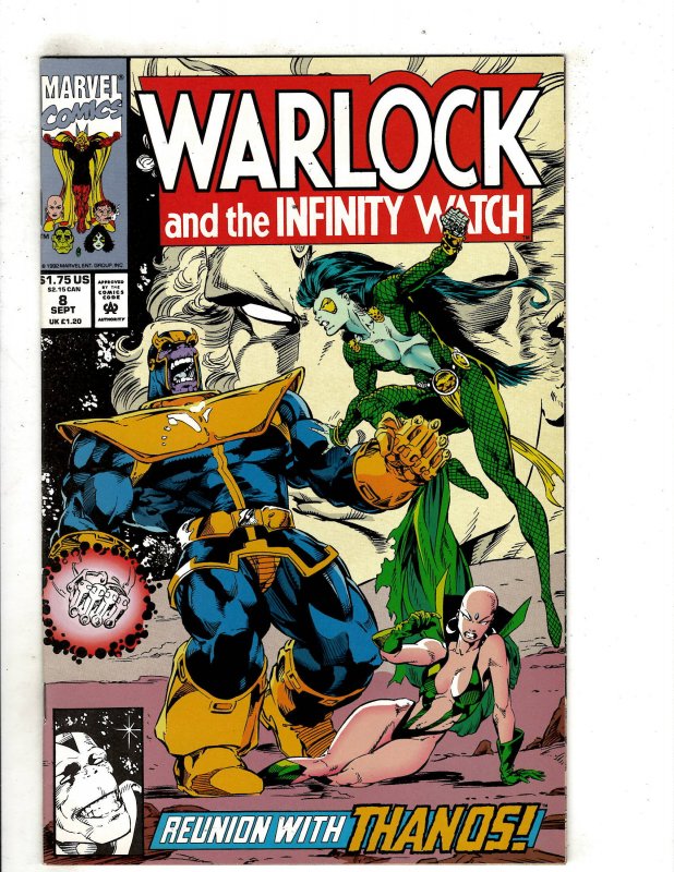 Warlock and the Infinity Watch #8 (1992) YY9